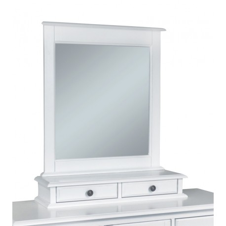 Cottage Mirror Base with Two Drawers