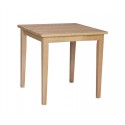 Dining Essentials: 30" Square Top Table