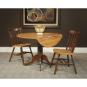 Dining Essentials: 42" Drop Leaf Table & Two Copenhagen Chairs
