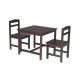 3 Piece Juvenile Set (Table and 2 Chairs)