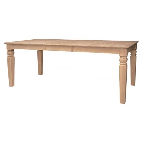 Java Butterfly Leaf  Extension Dining Table 40x60x78