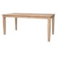 Java Butterfly Leaf  Extension Dining Table 40x60x78