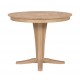 45" Round Solid Top Pedestal Table