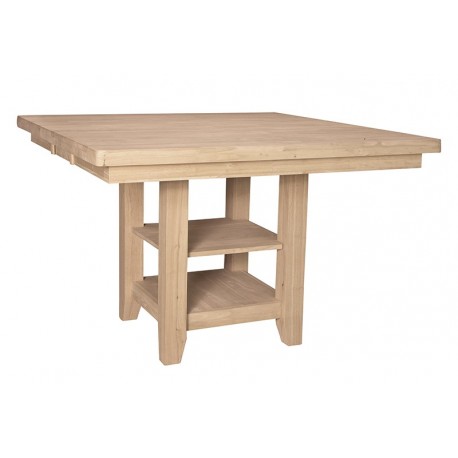 Canyon High Top Extension Table with 36" high Pedestal