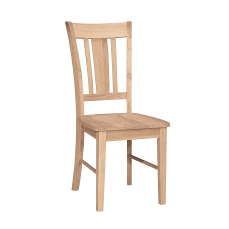 San Remo Chair with Wood Seat (RTA)