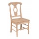 Empire Chair with Wood Seat (RTA)