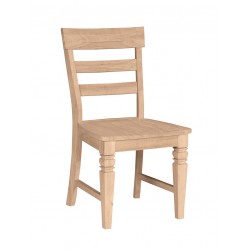 Java Side Chair with wood seat (RTA)