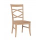 Milano Chair with Wood Seat
