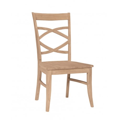 Milano Chair with Wood Seat