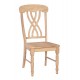 Lattice Chair with Wood Seat