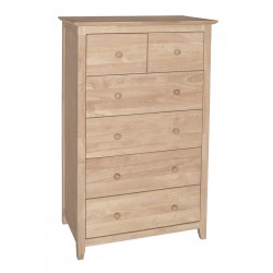 Lancaster 6 Drawer Carriage Chest