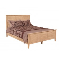 Lancaster Raised Panel Bed (Twin, Full, Queen and King)