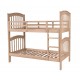 Solid Wood Unfinished Bunk Bed