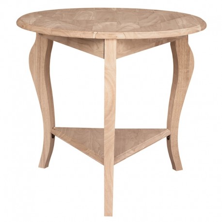 Cambria Round Dropleaf Accent Table