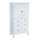 Cottage Armoire with 3 drawers
