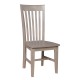 Cosmopolitan Tall Mission Chair - Weathered Gray